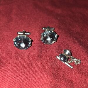 Elegant Silver Cuff Links